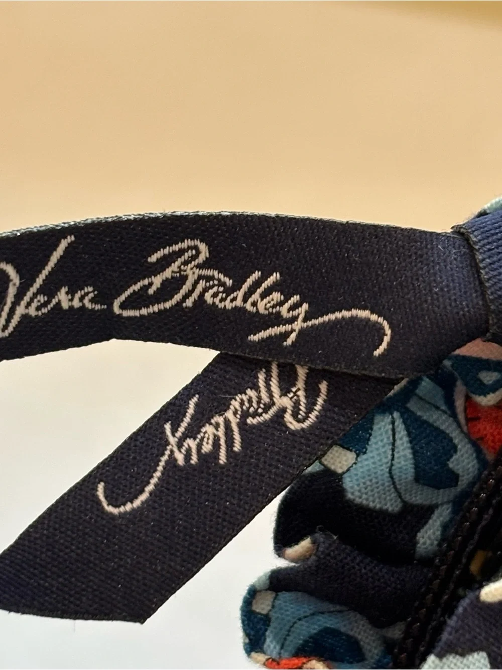 Vera Bradley vinyl lined